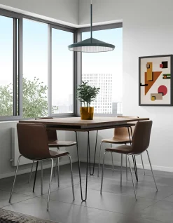Ausziehbarer Tisch Jiro 134/174 - Nussbaum