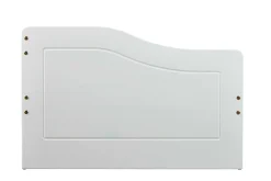 Ausziehbares Bett Leonie | 207 x 96,5 x 62 cm | 100% Melamin beschichtet | Farbe: Weiß