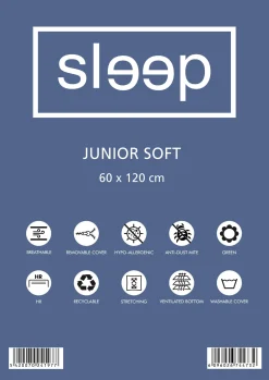 Babymatratze Junior Soft 60x120x10cm - hochelastischer Schaumstoff