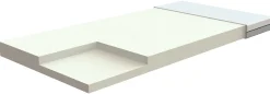 Babymatratze Junior Soft 60x120x10cm - hochelastischer Schaumstoff