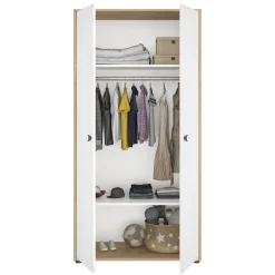 Baby- und Kleinkindzimmer-Set Arthur | Anzuchtbett, Kleiderschrank, Kommode | Bettkasten nicht enthalten | Artisan Oak Design