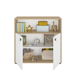 Baby- und Kleinkindzimmer-Set Arthur | Anzuchtbett, Kleiderschrank, Kommode | Bettkasten nicht enthalten | Artisan Oak Design