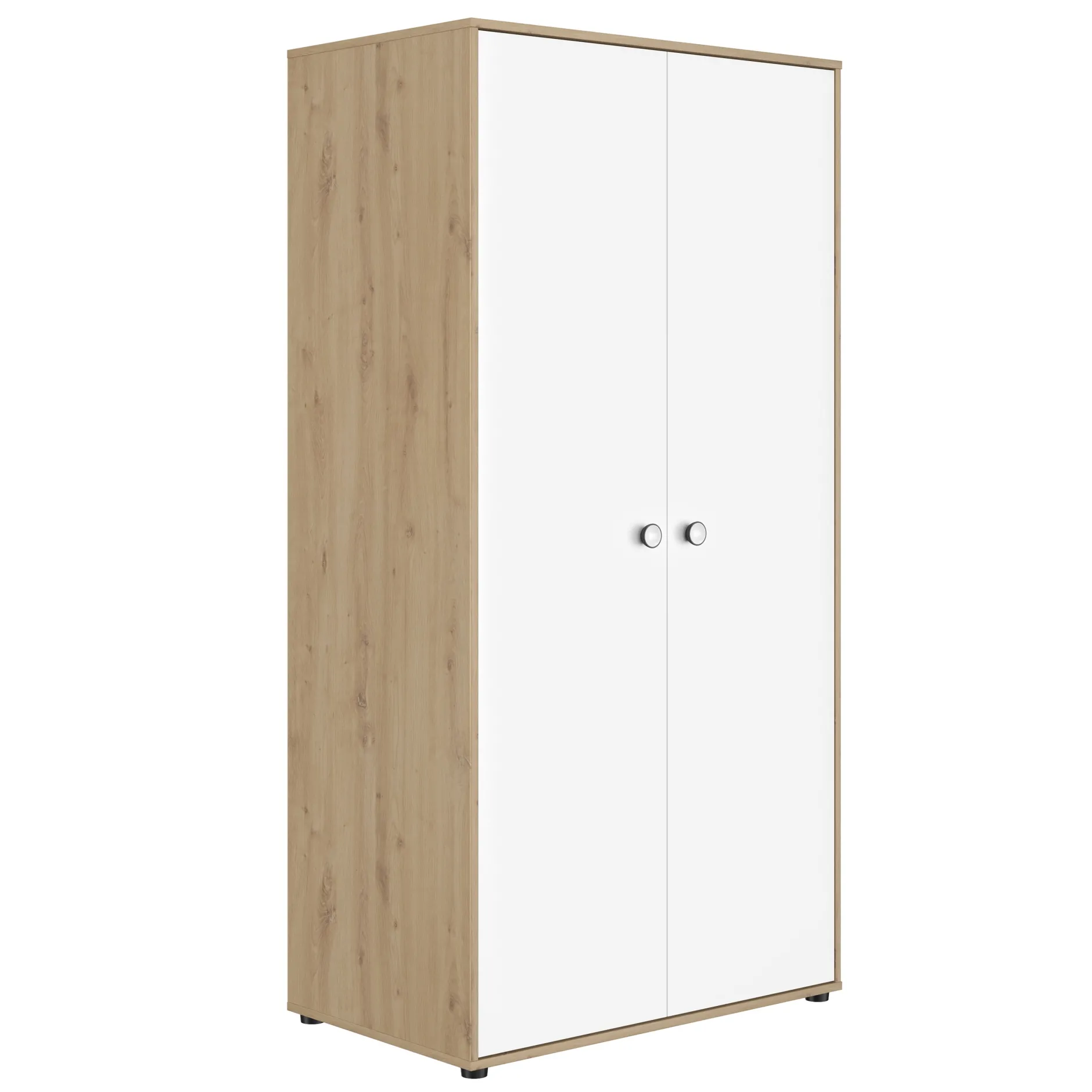 Baby- und Kleinkindzimmer-Set Arthur | Anzuchtbett, Kleiderschrank, Kommode | Bettkasten nicht enthalten | Artisan Oak Design