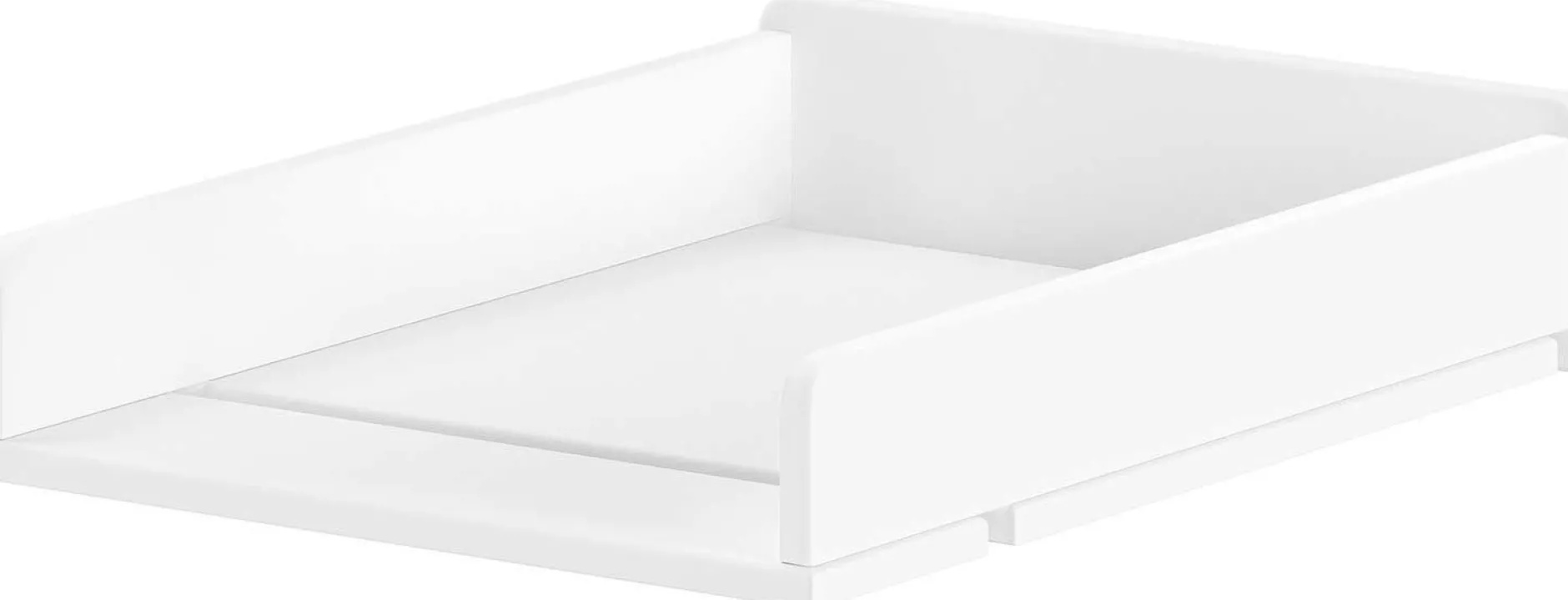 Babyzimmer Forrest: Babybett 70x140cm, Wickeltisch - Buche weiß