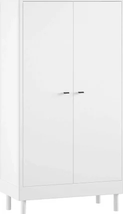 Babyzimmer Forrest: Babybett 60x120cm, Kommode, Kleiderschrank - Weißbuche