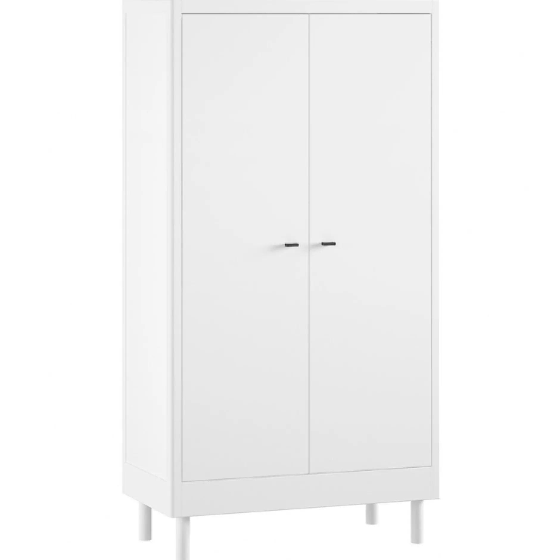 Babyzimmer Forrest: Babybett 70x140cm, Wickeltisch, Kleiderschrank - Weißbuche