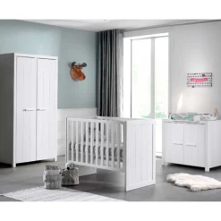 Babyzimmer Kombination Erik 2 weiß