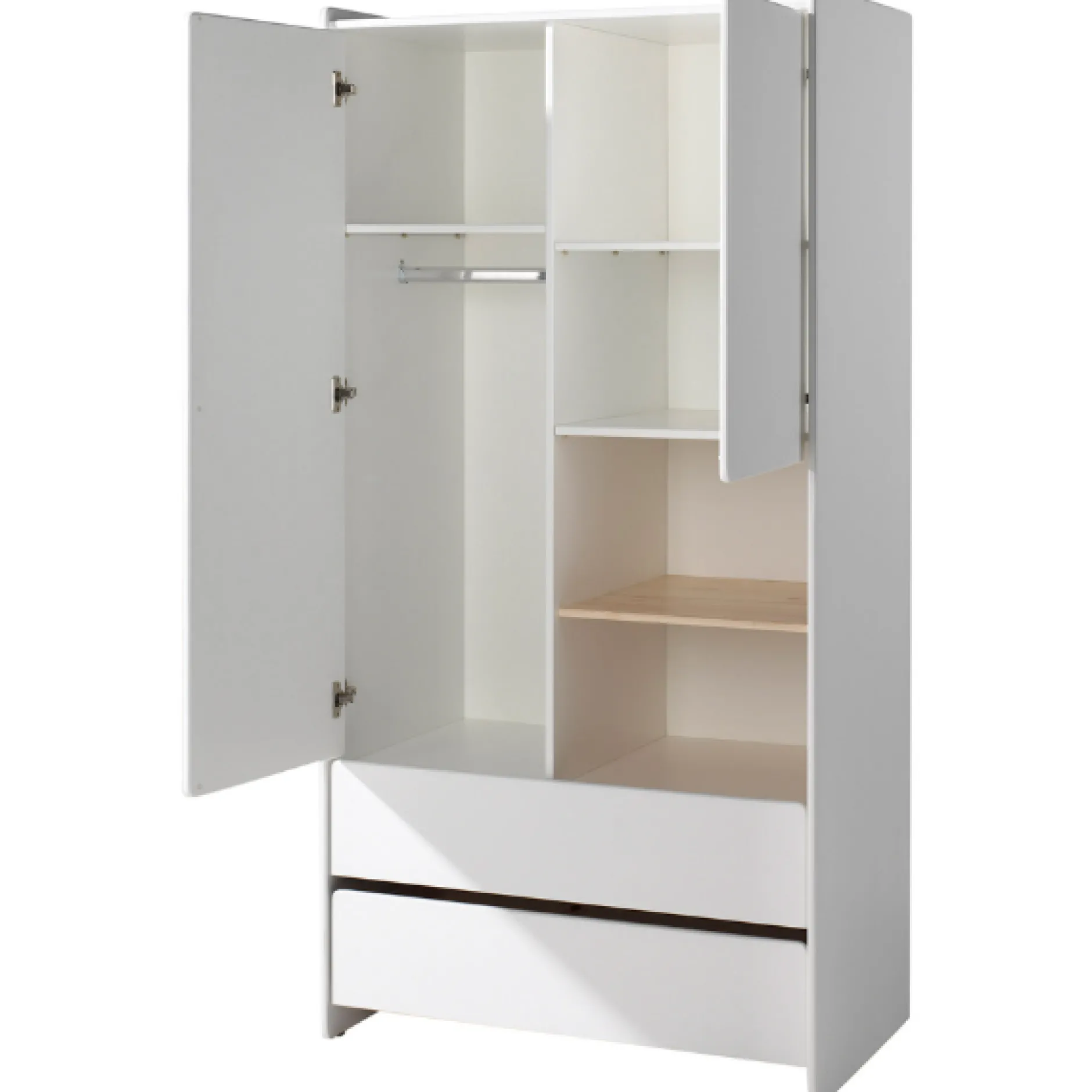 Babyzimmer Kombination 1 Kiddy-weiß