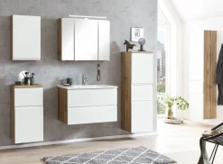 Badezimmer-Anrichte Varese | 40 x 35 x 64 cm | Weiß