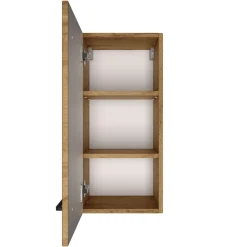 Badezimmer-Hängeschrank Malvo 30cm - Eiche