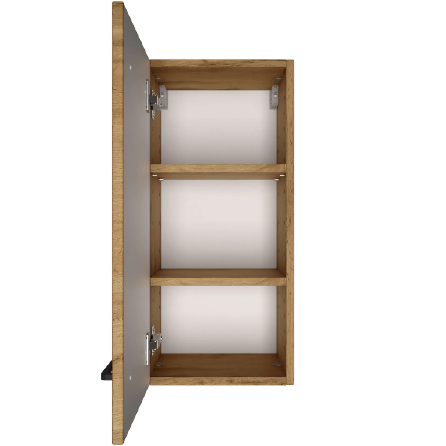 Badezimmer-Hängeschrank Malvo 30cm - Eiche