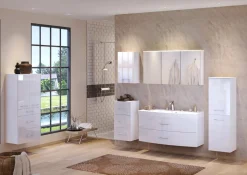 Badezimmerschrank Florent 40cm 3 Schubladen - weiß