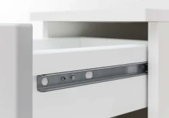 Badezimmerschrank Pares 30cm 1 Tür und 1 Schublade - Graphit/Eiche Rotbraun