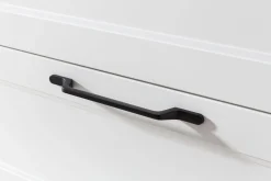 Badezimmerset Meran | Waschtischschrank, Spiegelschrank mit Beleuchtung | Weiß