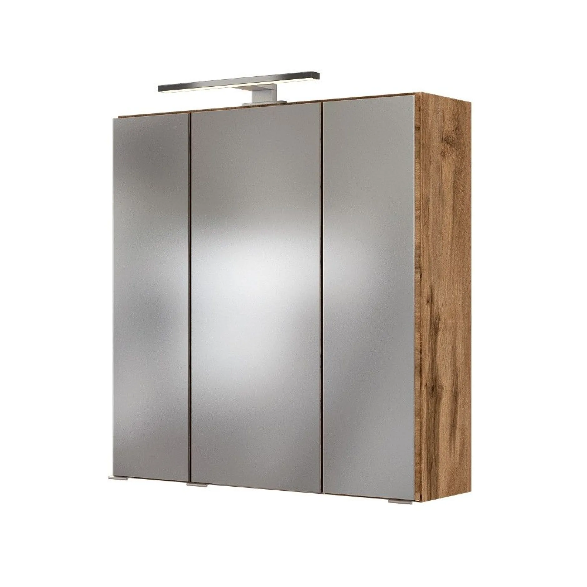 Badkombination Luna 2-teilig 60cm - Eiche/Weiß