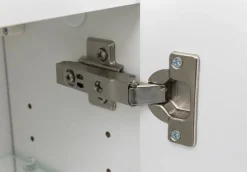 Badkombination Stivan 2-teilig mit grauem Waschbecken - Beton