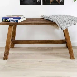 Barcelona Bank aus Teakholz - 90x25x45 cm