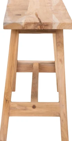 Barcelona Bank aus Teakholz - 90x25x45 cm