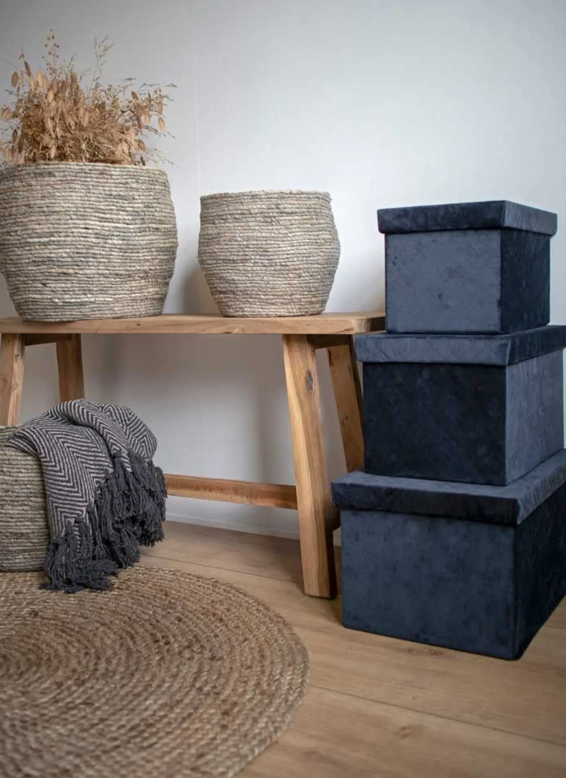 Barcelona Bank aus Teakholz - 90x25x45 cm