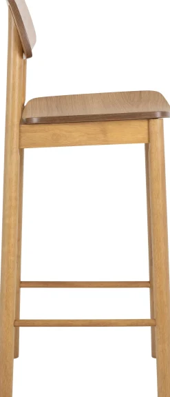 Barhocker Barlow - 43x46x105cm - Eiche furniert