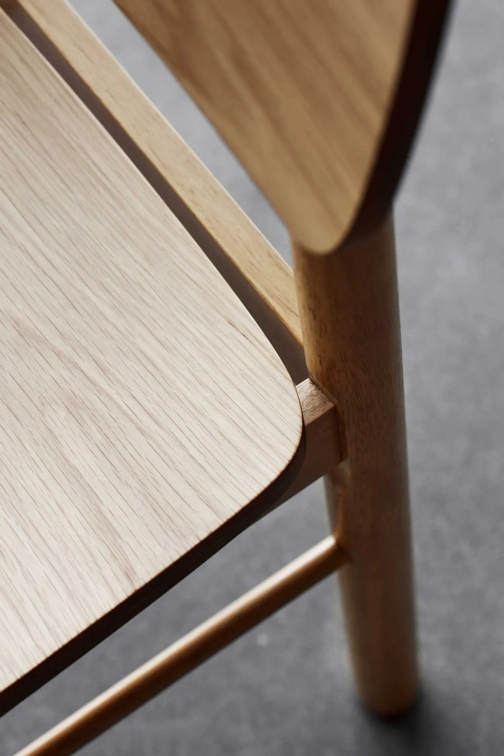 Barhocker Barlow - 43x46x105cm - Eiche furniert