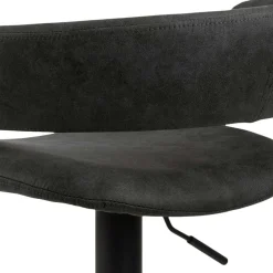 Barhocker Dusty - anthrazit/schwarz