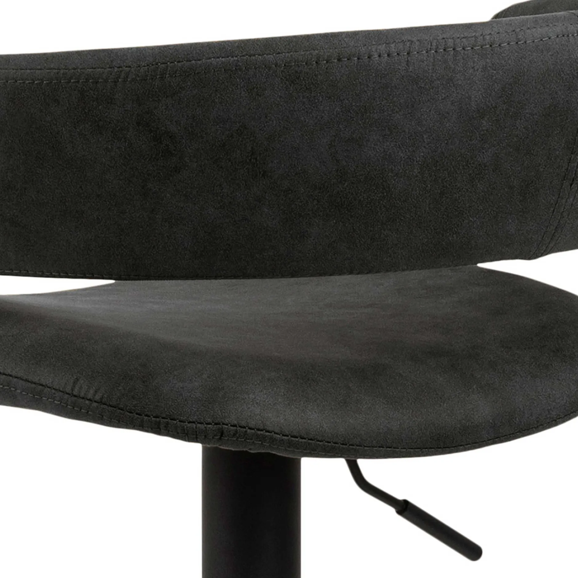 Barhocker Dusty - anthrazit/schwarz
