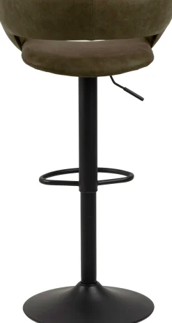 Barhocker Dusty - olivgrün/schwarz