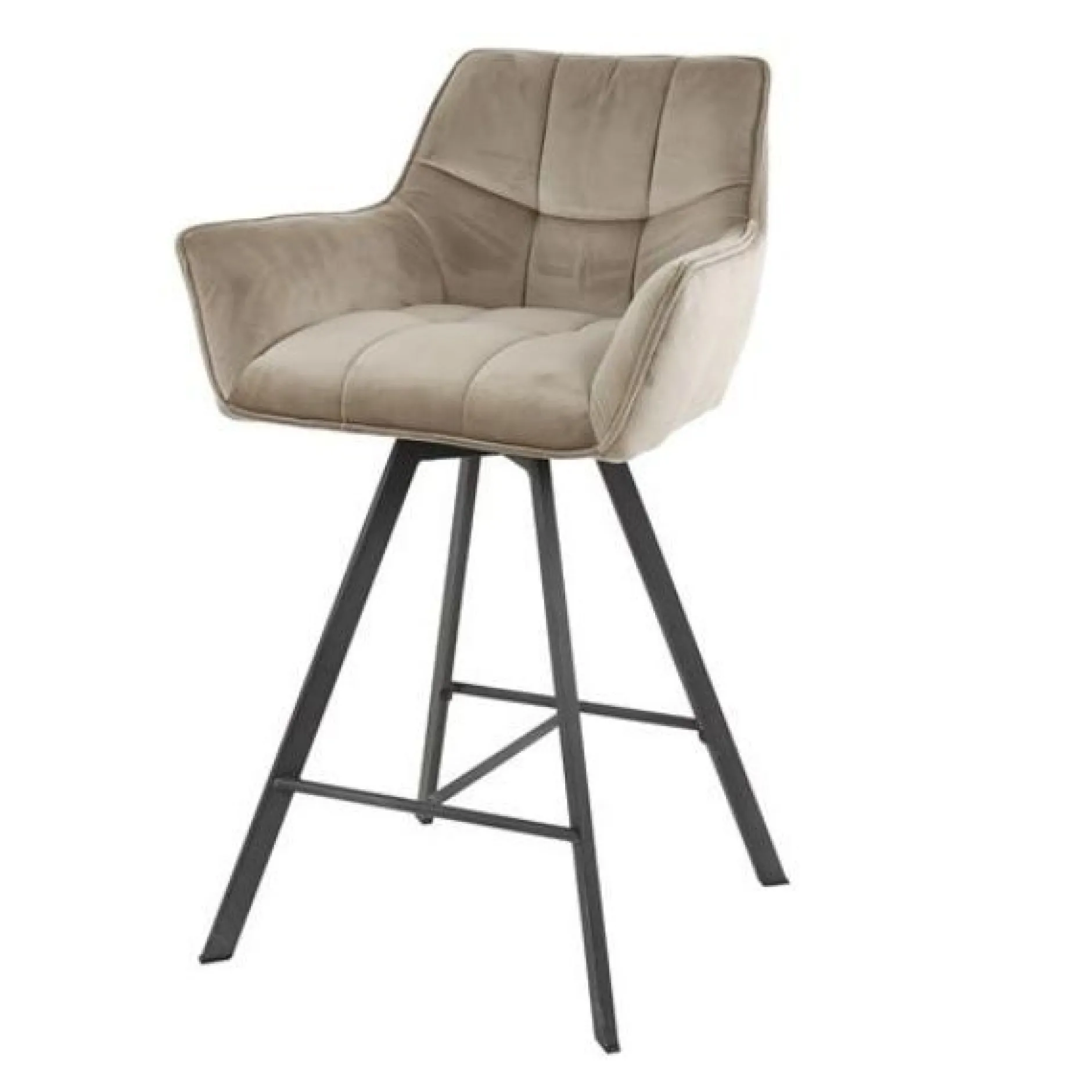 Barhocker Hargreaves | 53 x 57 x 96 cm | Braun