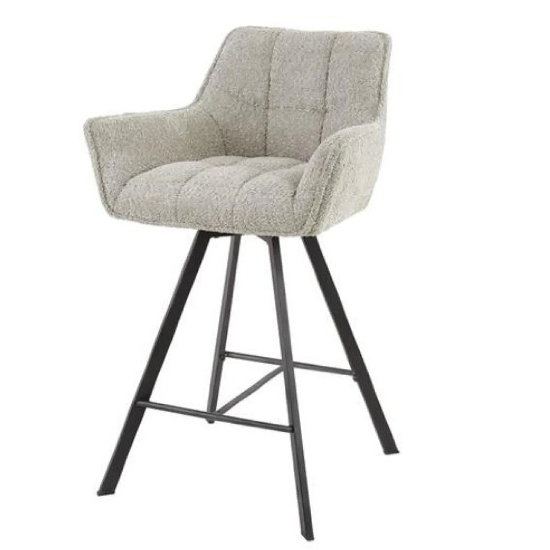 Barhocker Hargreaves | 53 x 57 x 96 cm | Farbe Sand