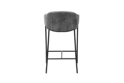 Barhocker Iggy | 54 x 59 x 90 cm | Grau
