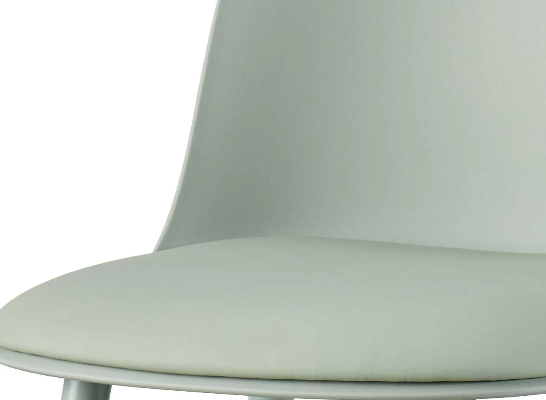 Barhocker Jasmin - 44x51x100cm - mit Kissen - grau-grün