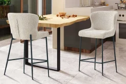 Barhocker Lisa | 52 x 56 x 97 cm | Beige