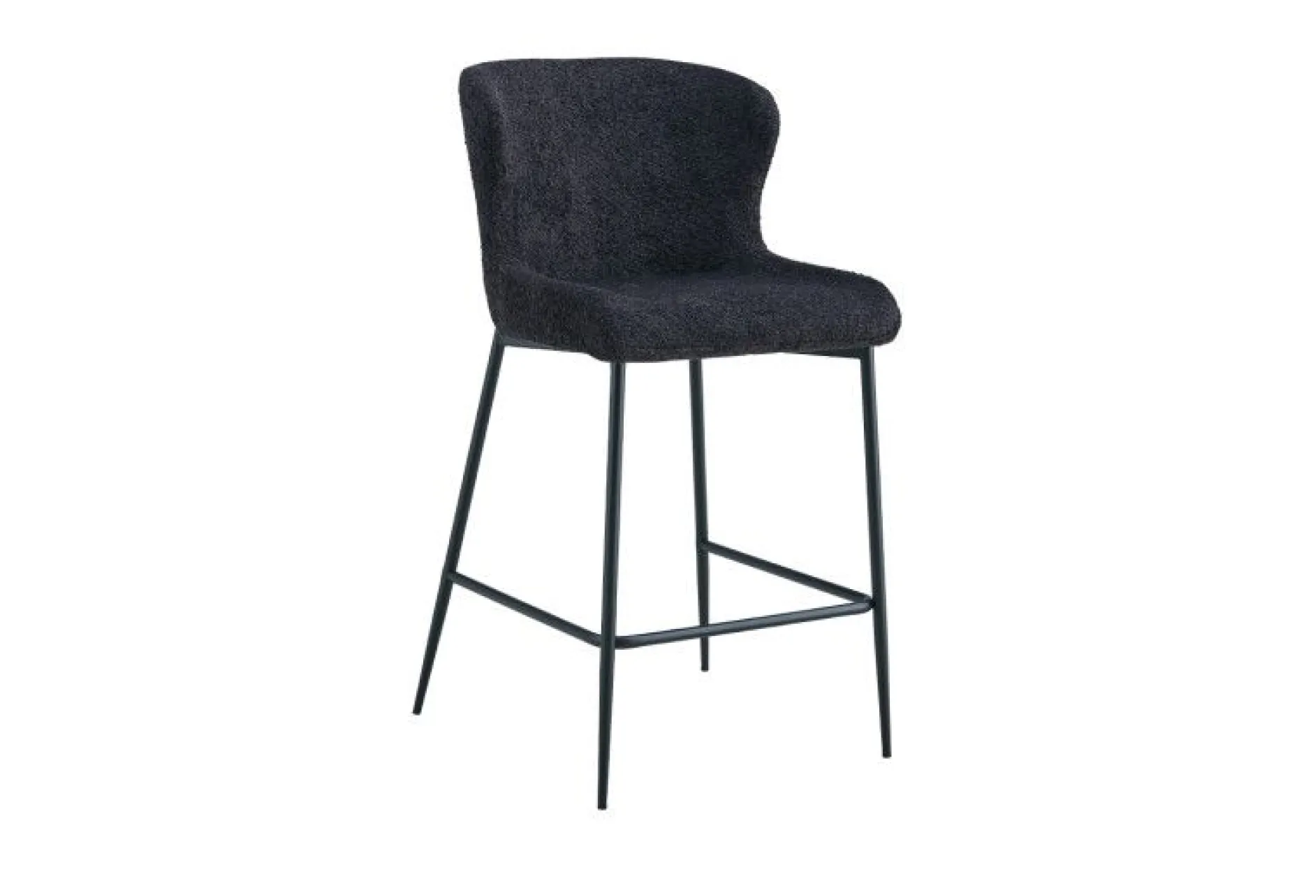 Barhocker Lisa | 52 x 56 x 97 cm | Dunkelgrau