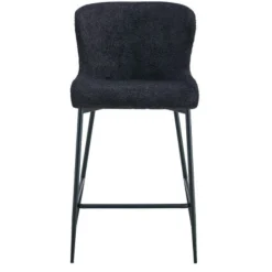 Barhocker Lisa | 52 x 56 x 97 cm | Dunkelgrau