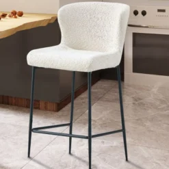 Barhocker Lisa | 52 x 56 x 97 cm | Weiß