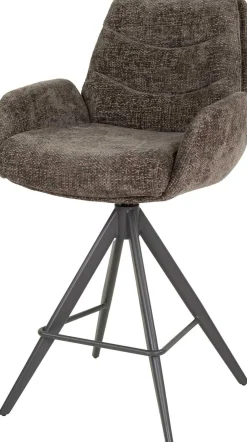 Barhocker Lungo - 56x60x99cm - drehbar - taupe