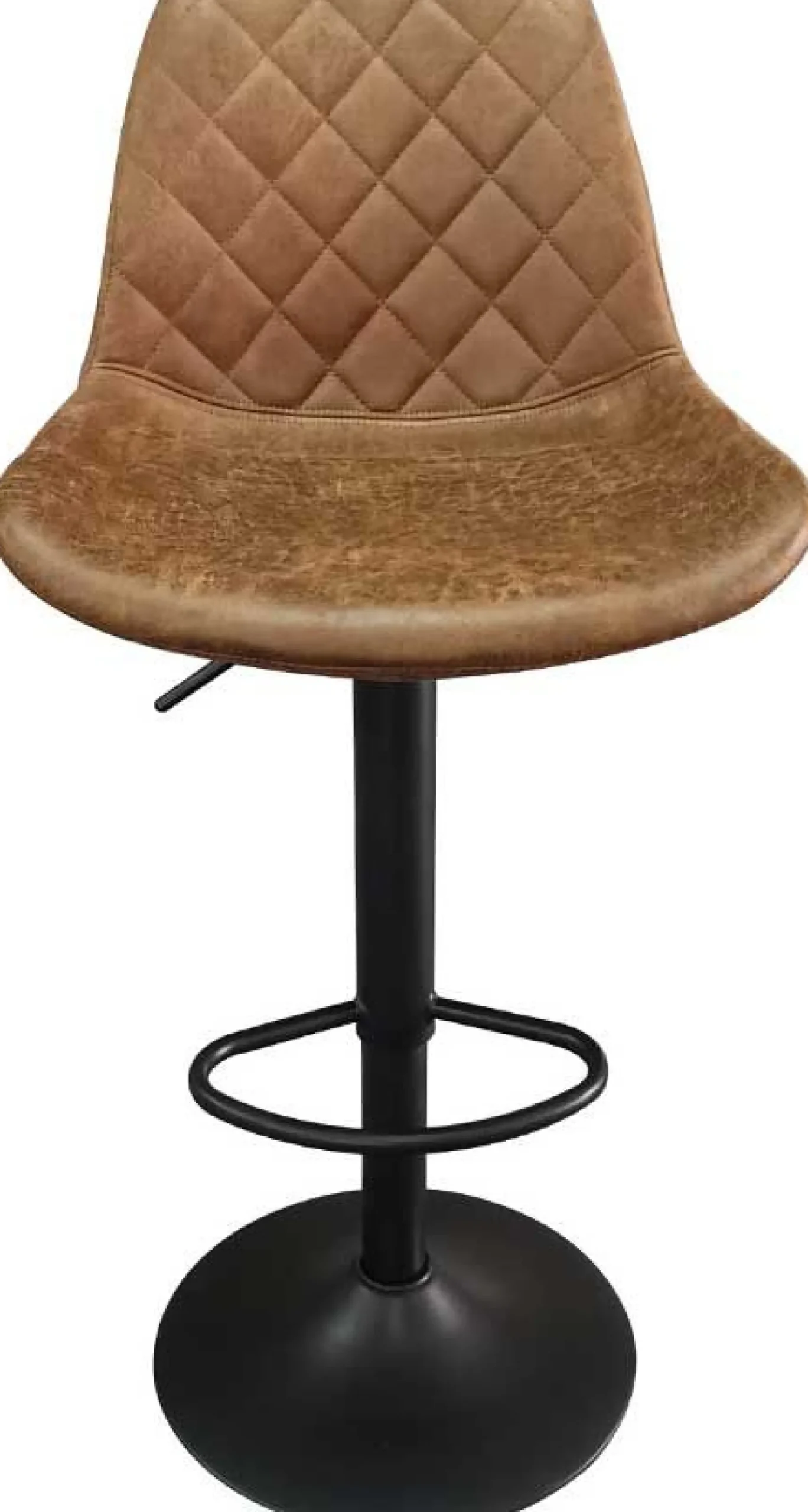 Barhocker Madeira-Cognac