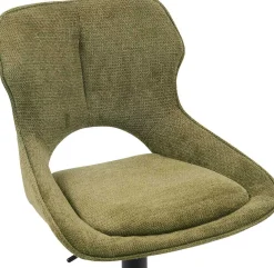Barhocker Morris - 51x53x100-121cm - verstellbar - grüner Stoff