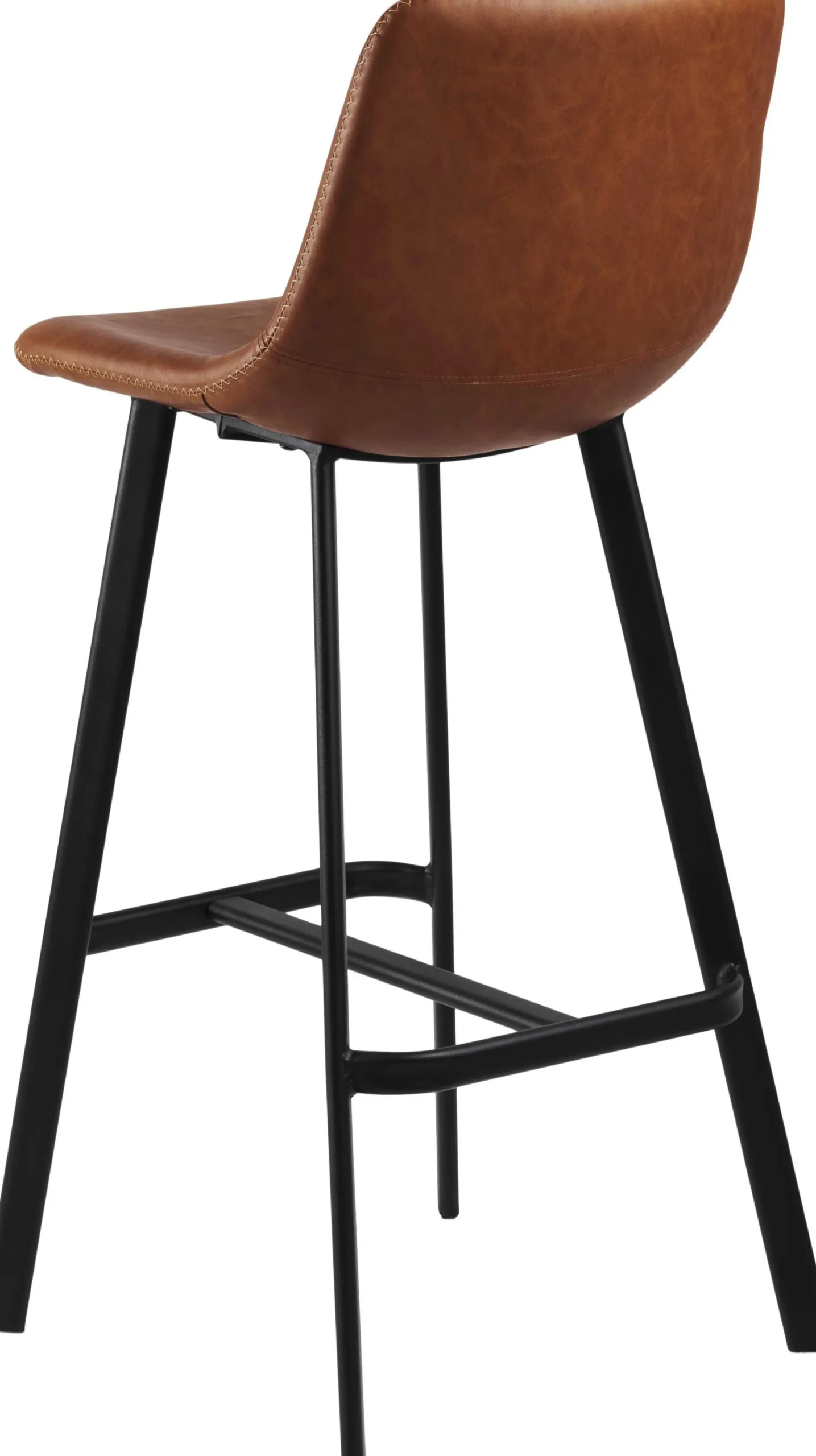 Barhocker Oregon Kunstleder - braun