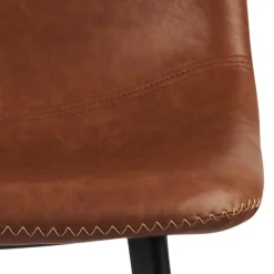 Barhocker Oregon Kunstleder - braun