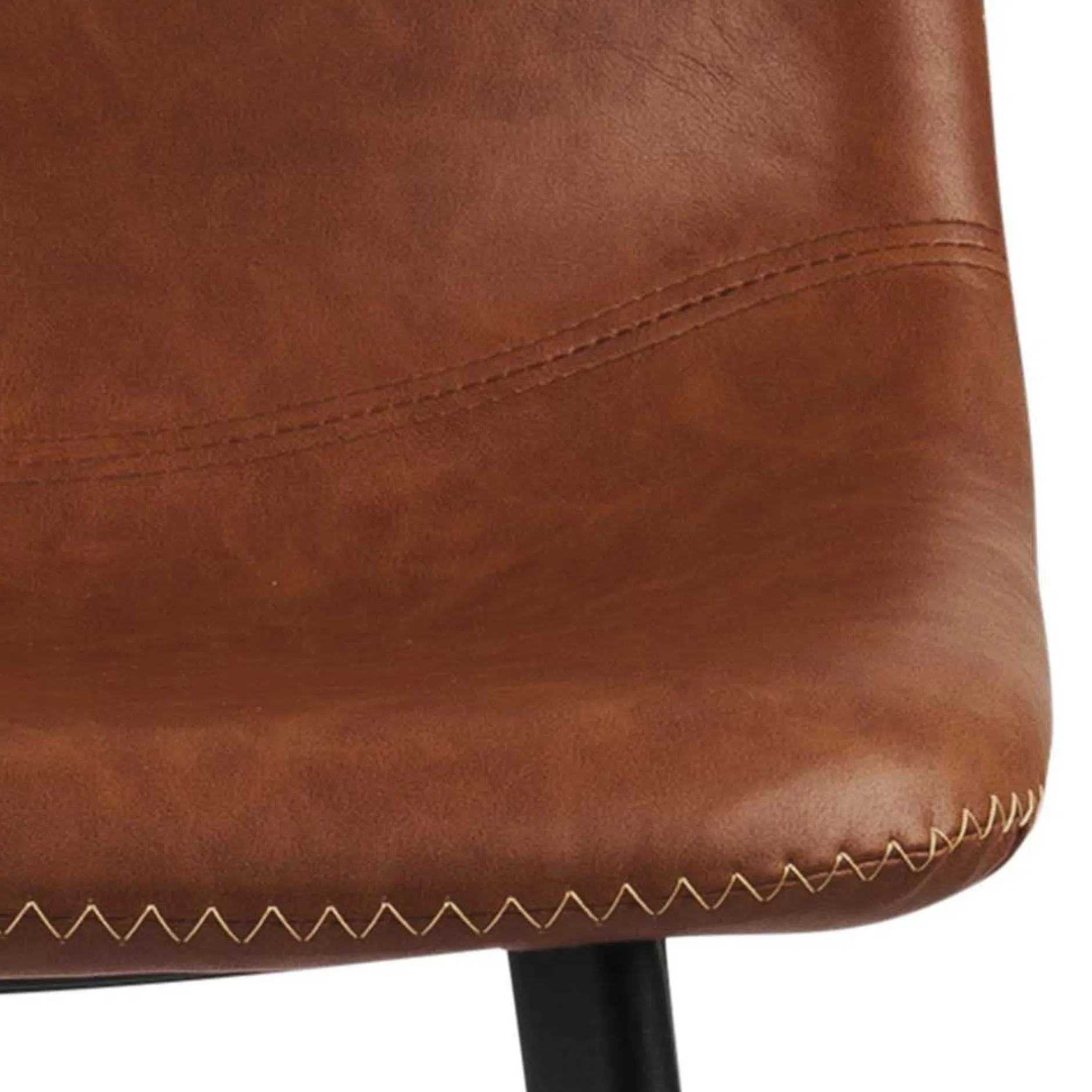 Barhocker Oregon Kunstleder - braun