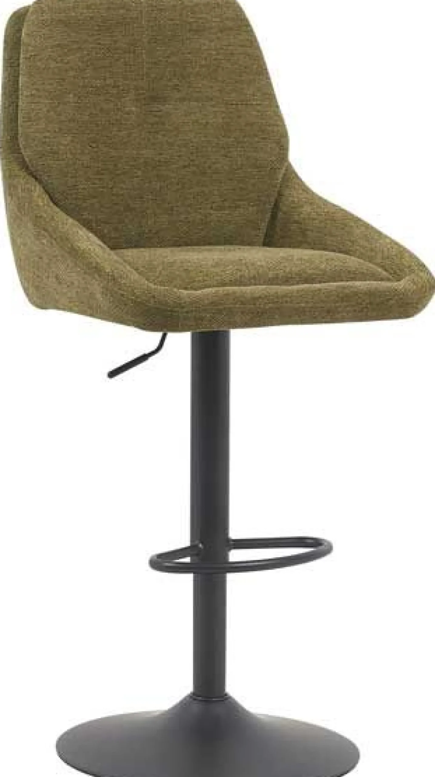 Barhocker Sabine - 50x60x100-121cm - verstellbar - drehbar - grün