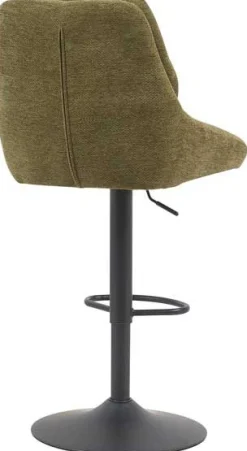 Barhocker Sabine - 50x60x100-121cm - verstellbar - drehbar - grün