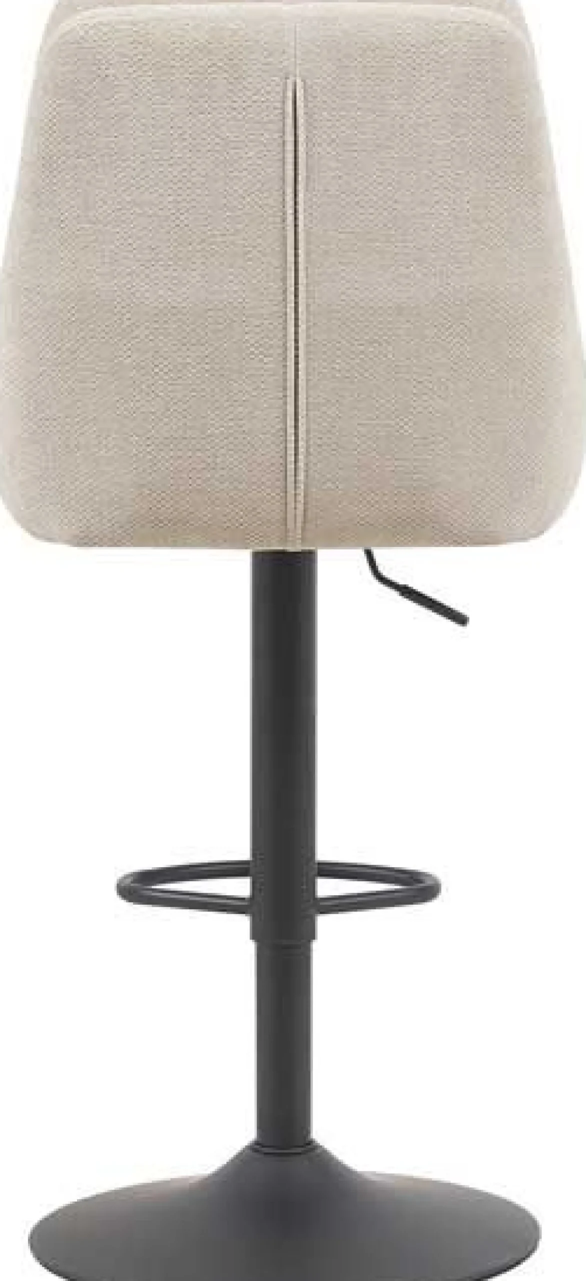 Barhocker Sabine - 50x60x100-121cm - verstellbar - drehbar - ecru