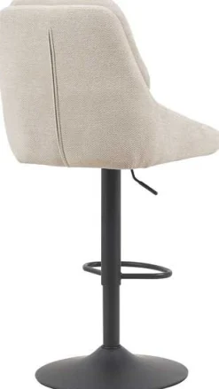 Barhocker Sabine - 50x60x100-121cm - verstellbar - drehbar - ecru