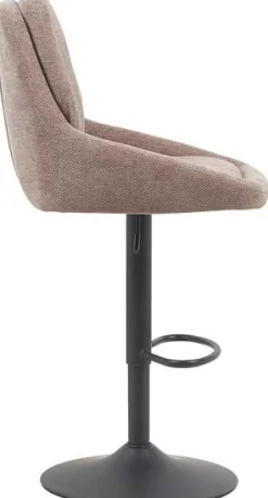 Barhocker Sabine - 50x60x100-121cm - verstellbar - drehbar - sand