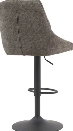 Barhocker Sabine - 50x60x100-121cm - verstellbar - drehbar - grau