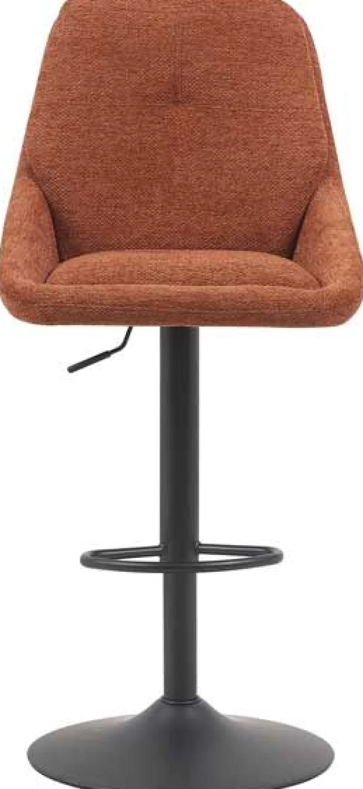 Barhocker Sabine - 50x60x100-121cm - verstellbar - drehbar - terracotta