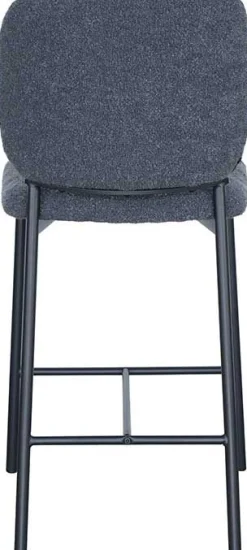 Barhocker Sophia | 45 x 56 x 99 cm | Dunkelgrau